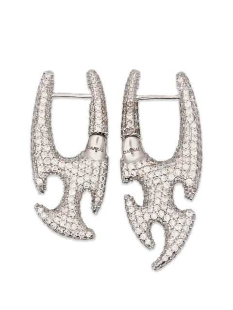 DARKAI crystal-embellished drop earrings