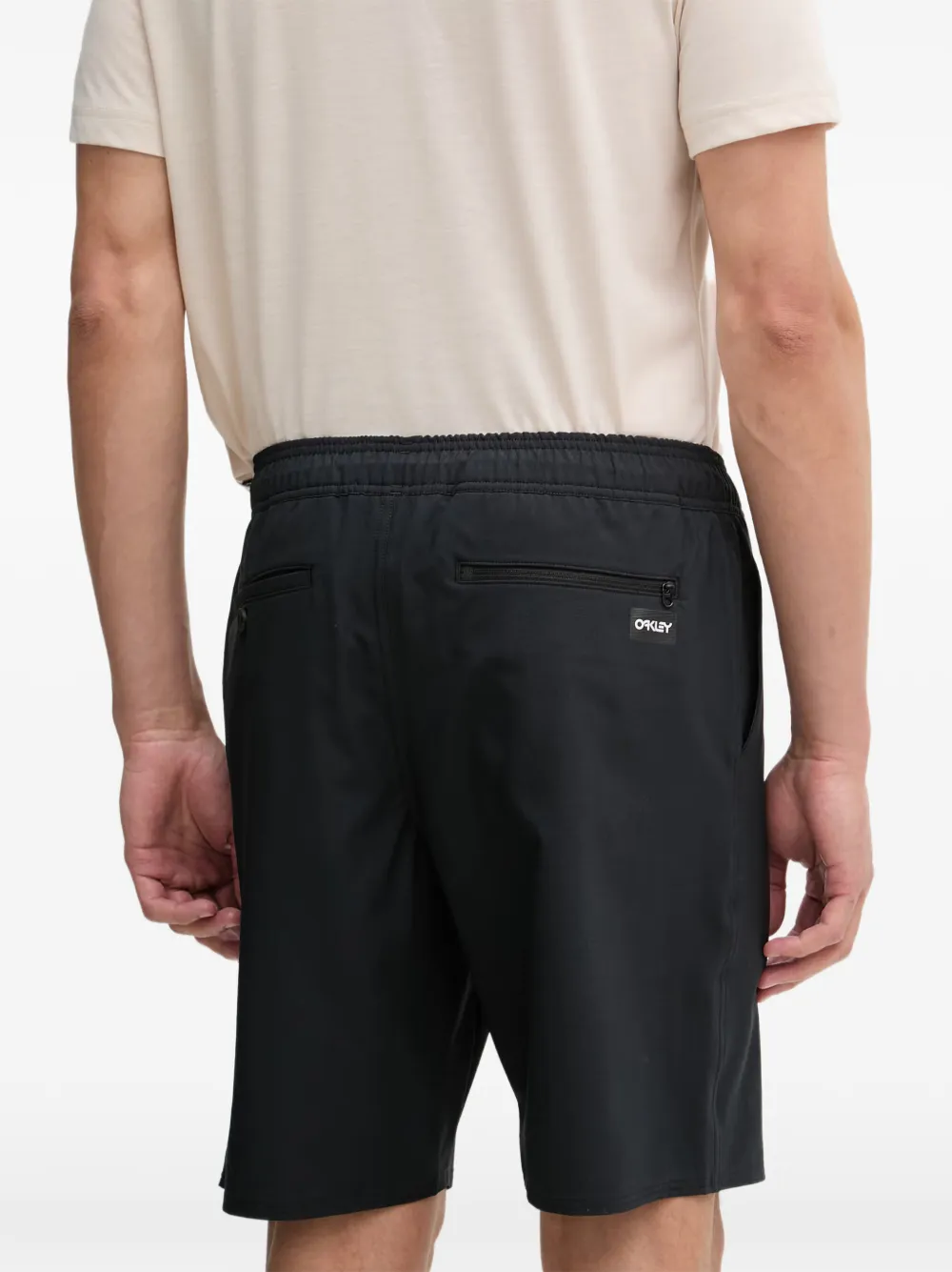 Oakley Transport Hybrid ripstop shorts met trekkoord Zwart