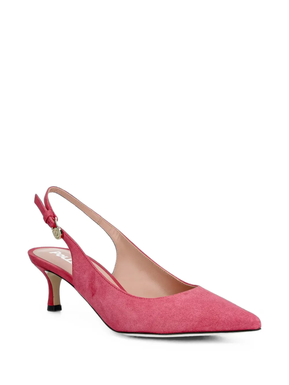 Pollini Aria slingback pumps met puntige neus Roze