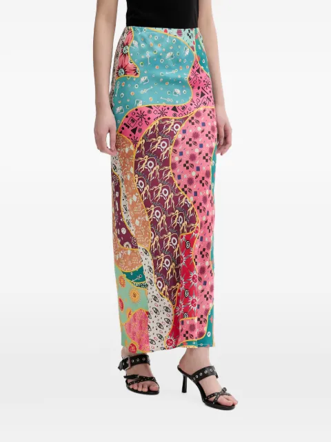 NEVER FULLY DRESSED Morocco Dorris midi skirt