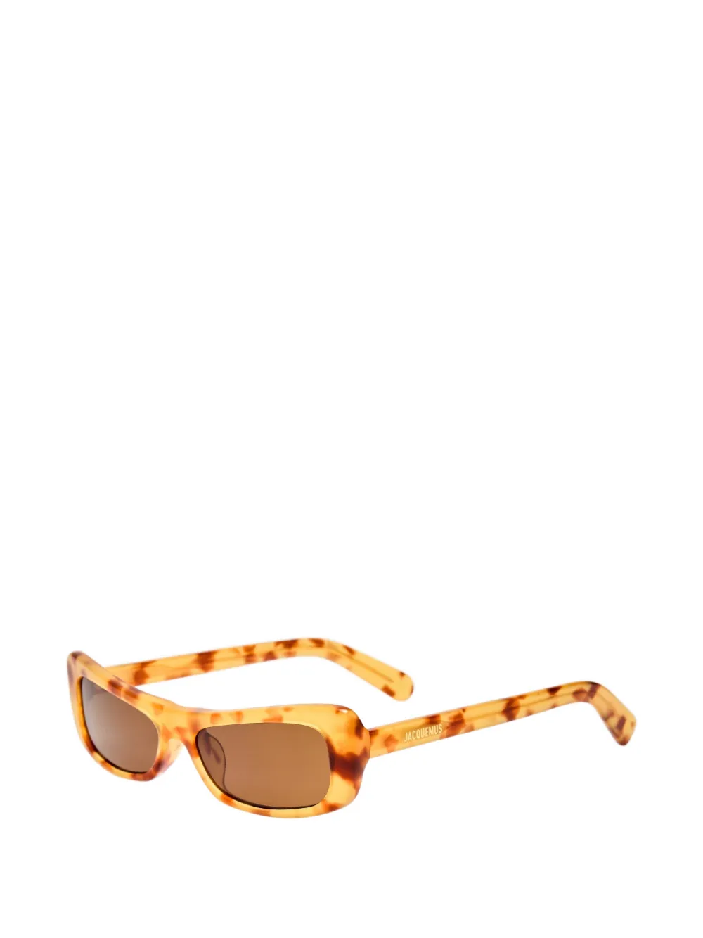Jacquemus Capri zonnebril met cat-eye montuur Oranje