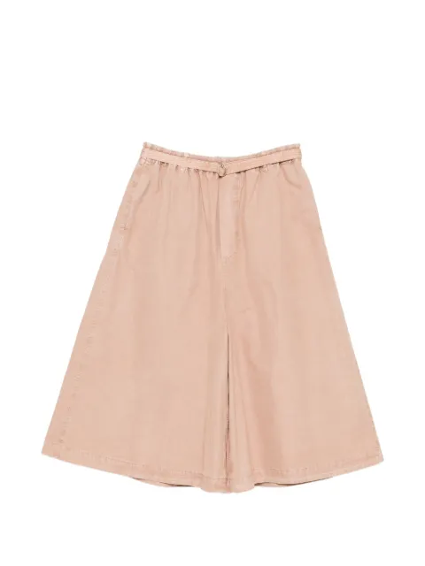 Marni belted wide-leg shorts
