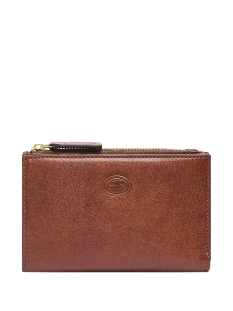 The Bridge logo-embossed leather wallet