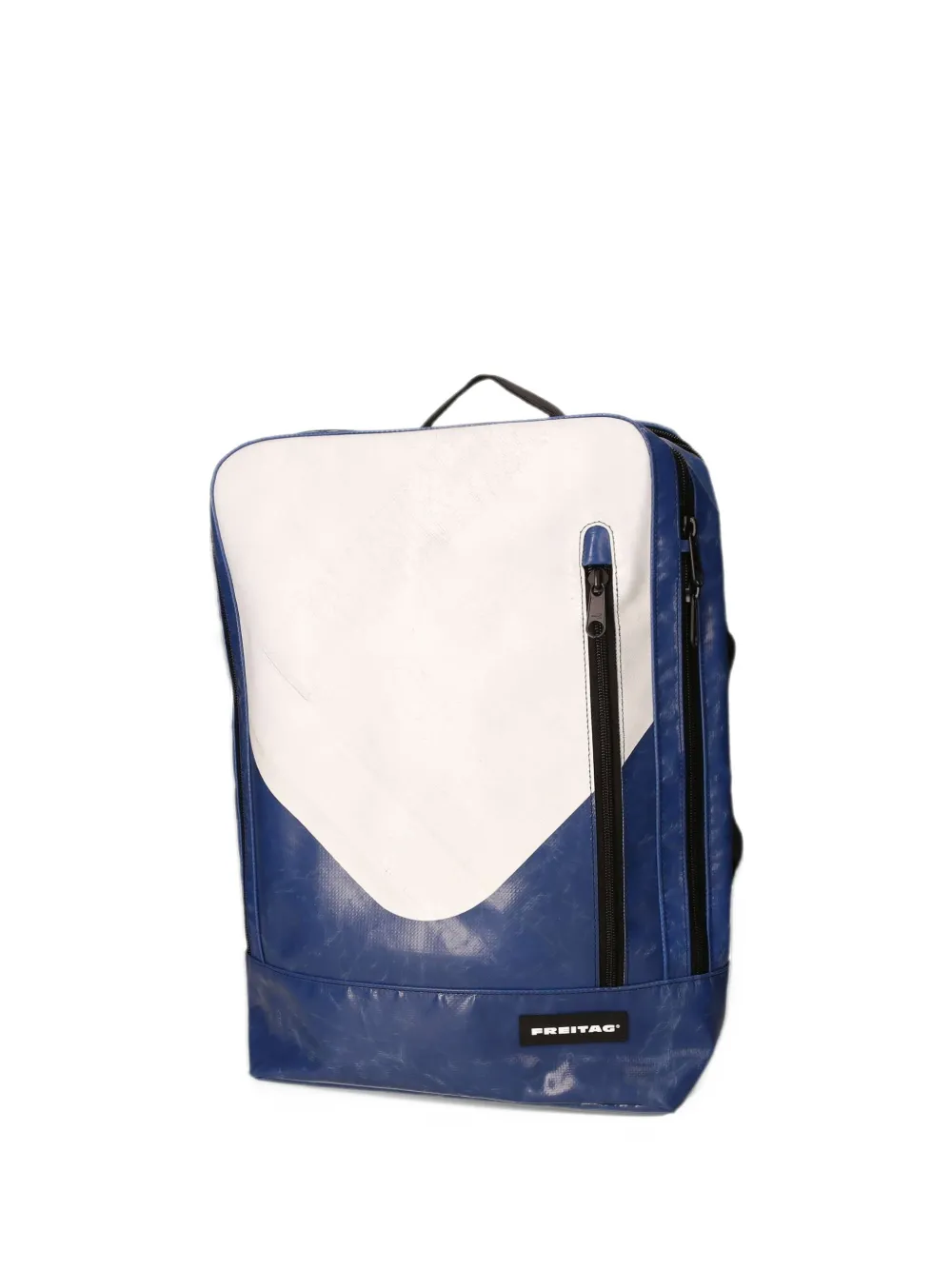 FREITAG Hazzard logo-patch backpack - Blu