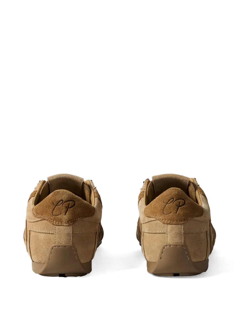 Claudie Pierlot Swing suede sneakers Beige
