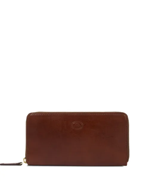 The Bridge zip-around leather wallet