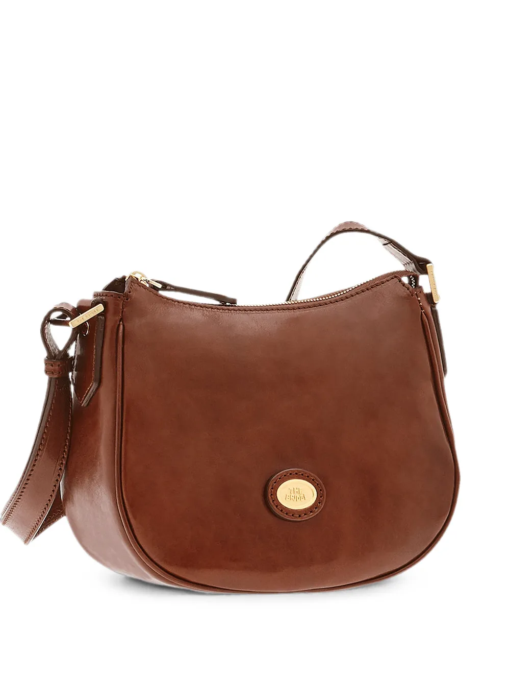 The Bridge Borsa a tracolla con zip - Marrone