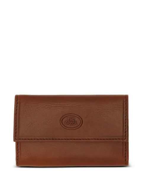 The Bridge funda para llaves piel con seis ganchos
