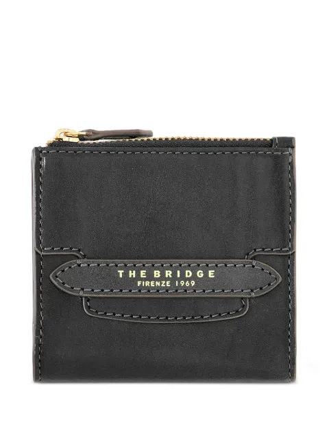 The Bridge Lucrezia logo-print leather wallet