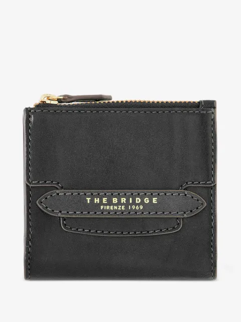 The Bridge Lucrezia logo-print leather wallet