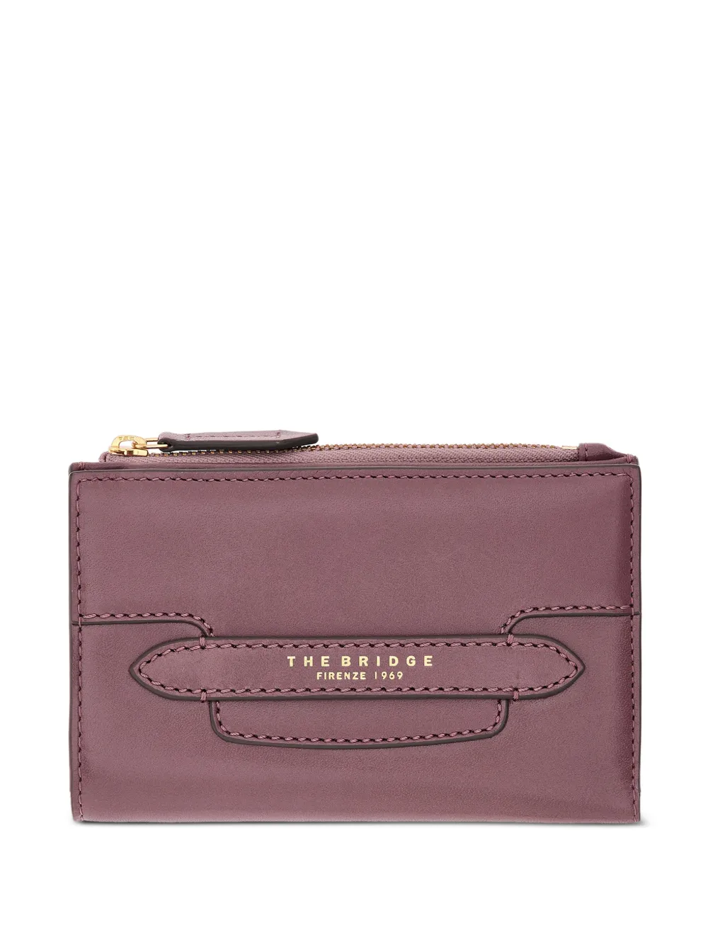 The Bridge leather wallet - Rosa