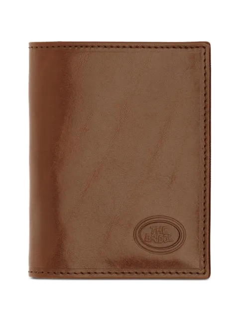 The Bridge Story logo-embossed leather cardholder