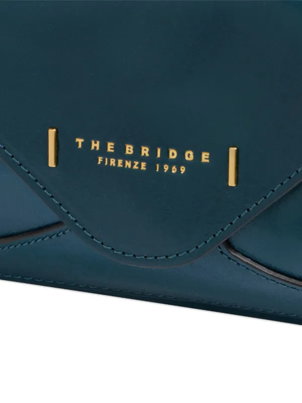 The Bridge レザー ショルダーバッグ | ブルー | FARFETCH JP