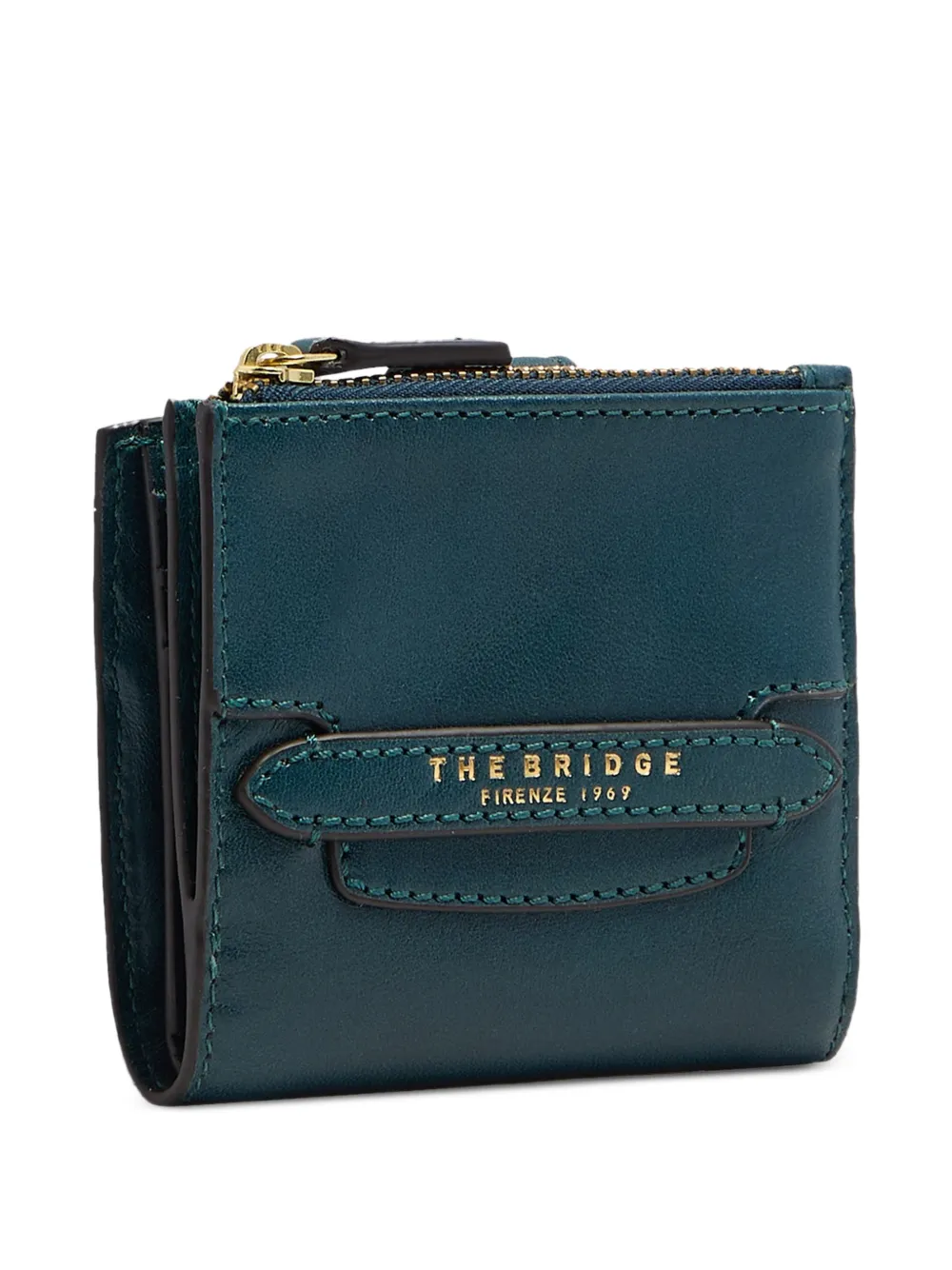  The Bridge Cartera Con Letras Del Logo - Azul 