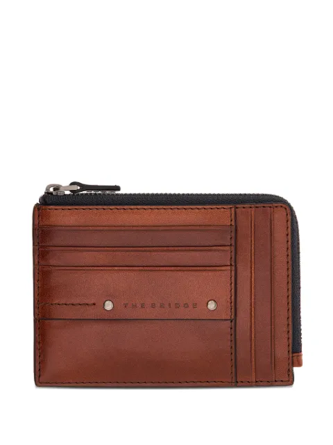 The Bridge Ludovico zip-around leather cardholder