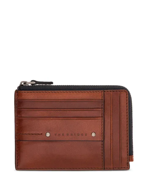 The Bridge Ludovico zip-around leather cardholder