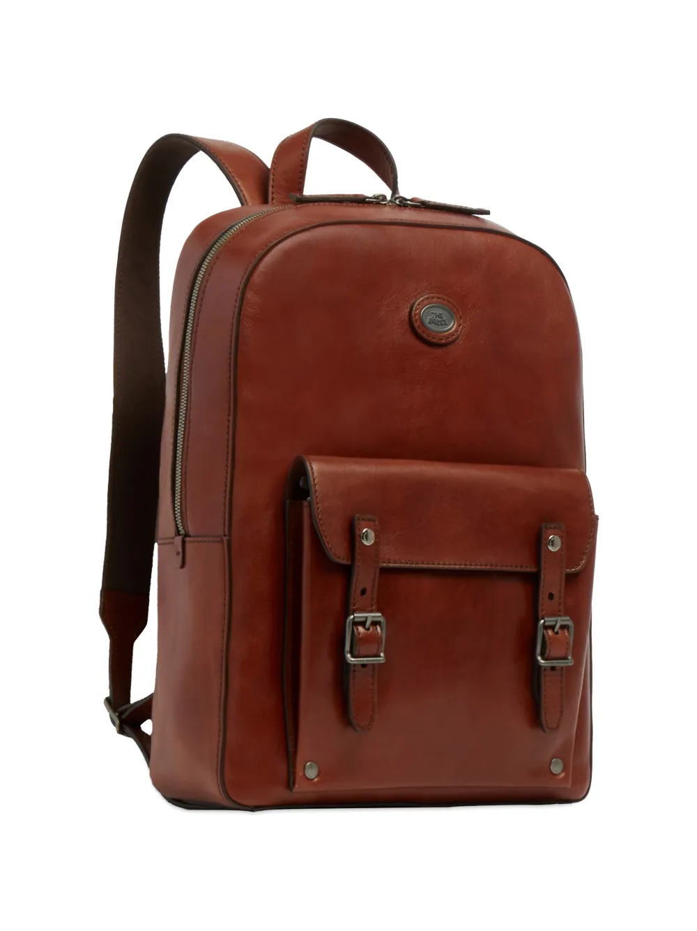 The Bridge Rugzak met gespdetail Bruin