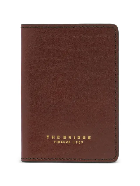 The Bridge funda para pasaporte con logo