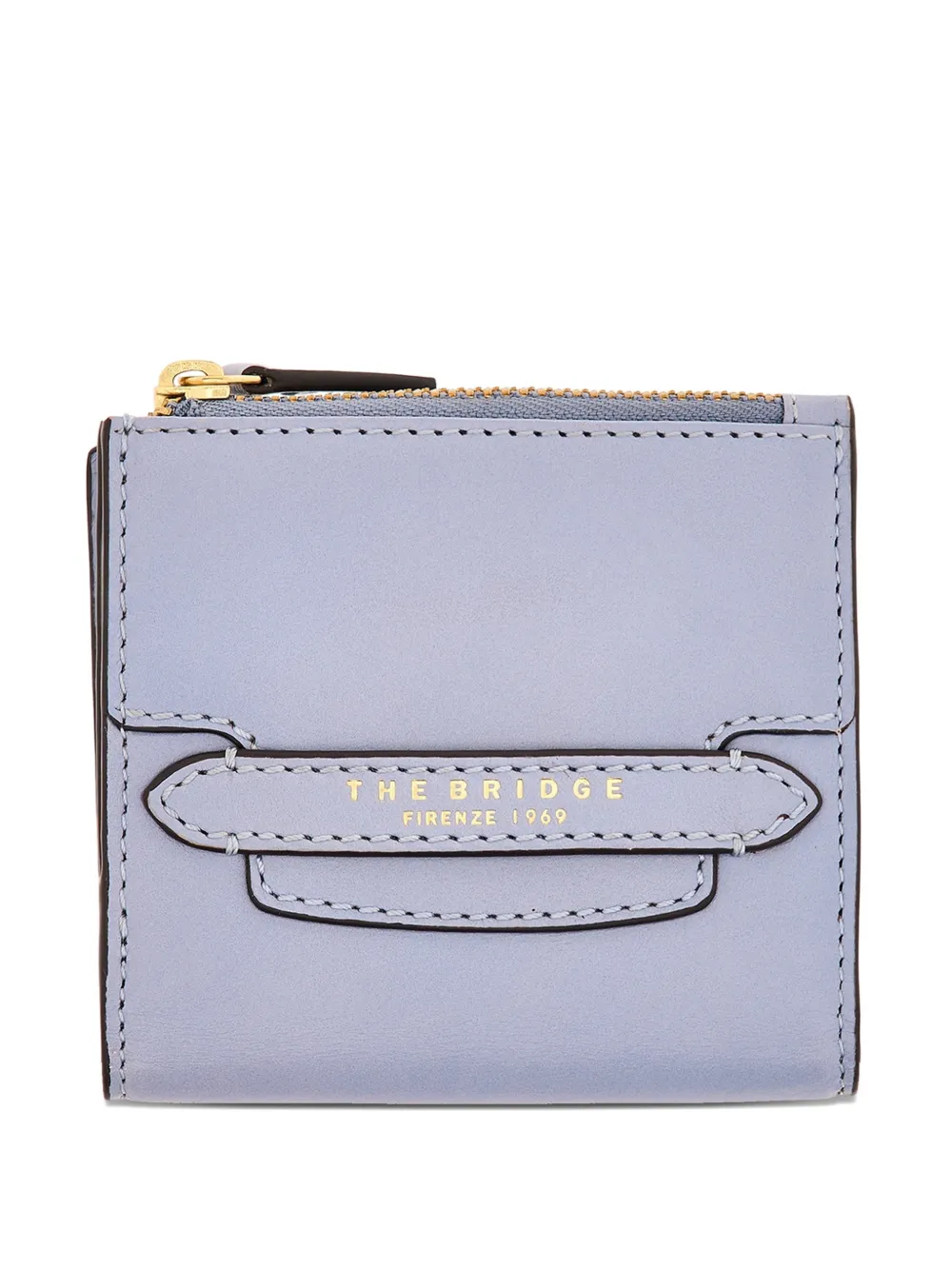The Bridge leather wallet - Blu
