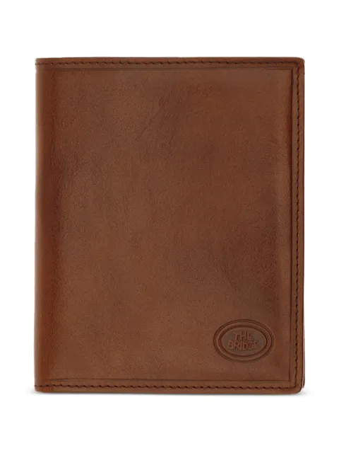 The Bridge logo-debossed leather wallet