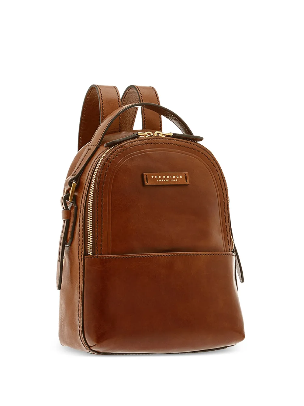 The Bridge Zaino Pearl District con placca logo - Marrone