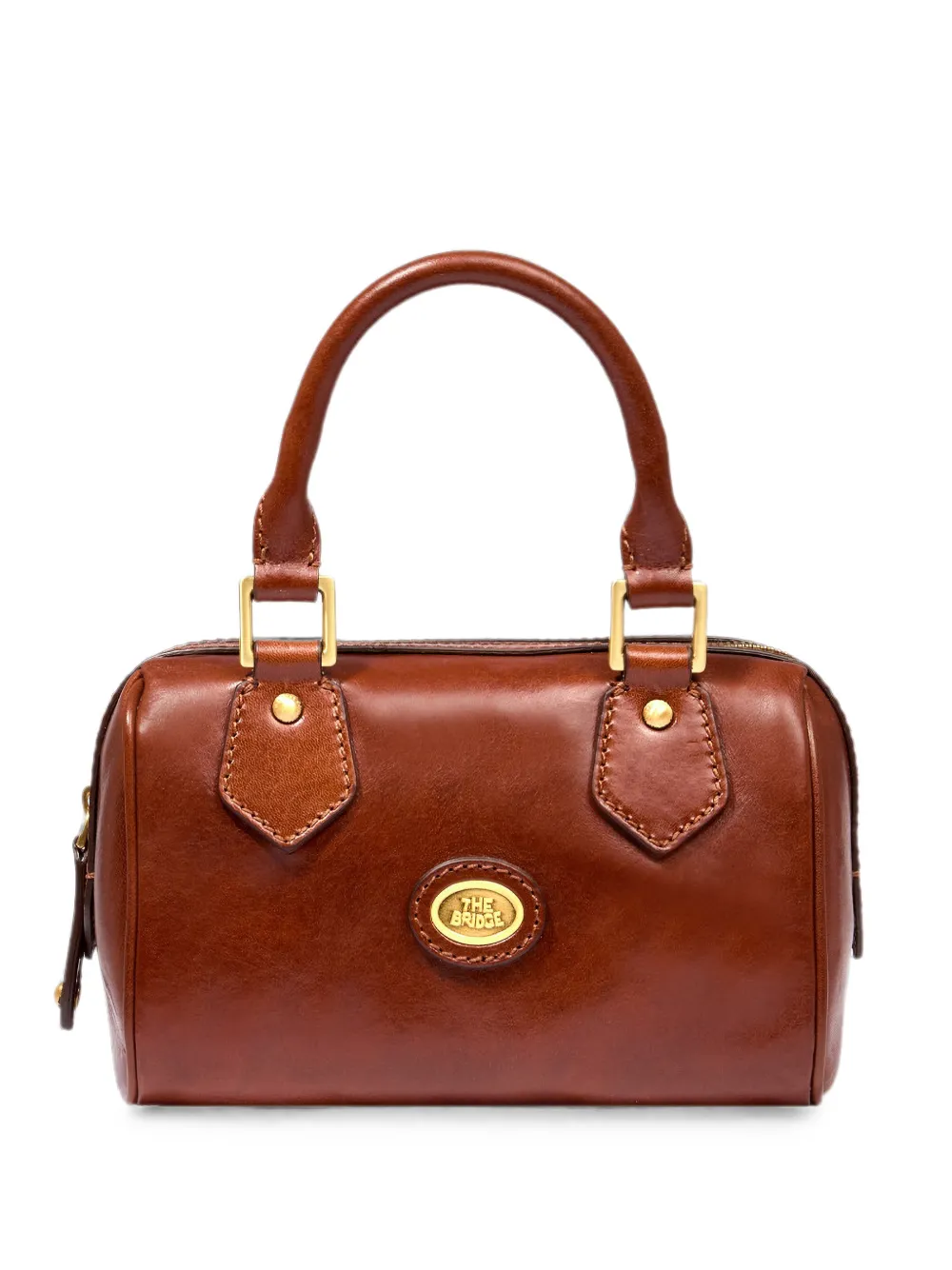 The Bridge Borsa a mano in pelle - Marrone