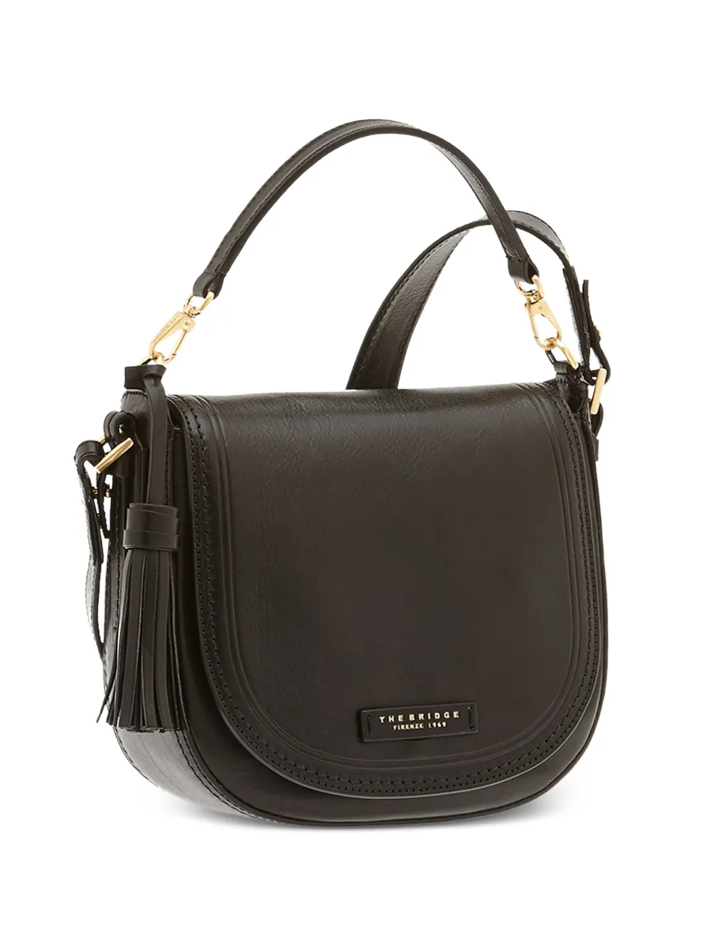 The Bridge Borsa a spalla Pearl District con nappa - Nero