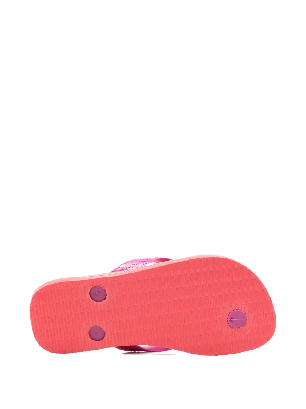 Havaianas Kids Brazil logo-patch flip flops Roze