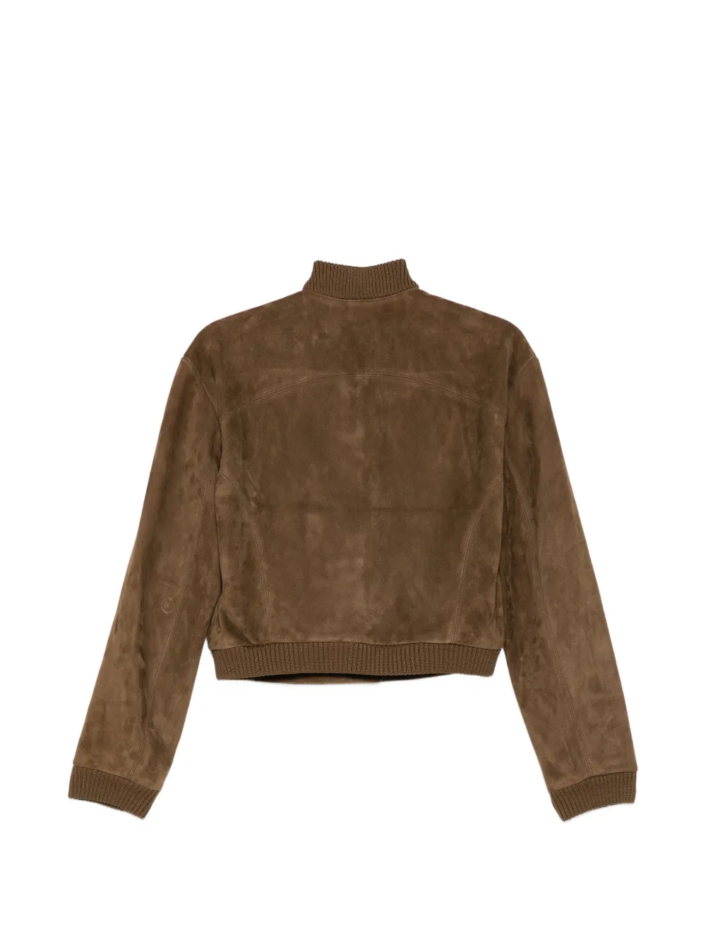 TOM FORD suede panelled jacket Bruin