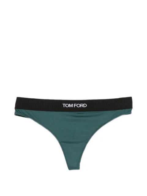 TOM FORD logo-waistband thong