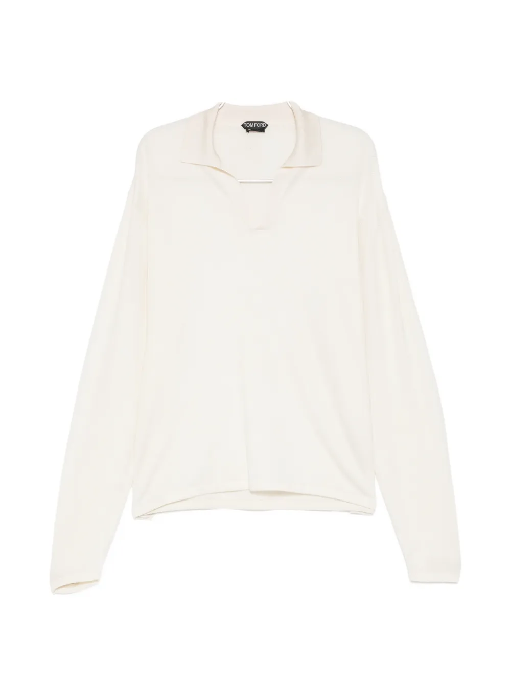 TOM FORD V-neck T-shirt - Nude