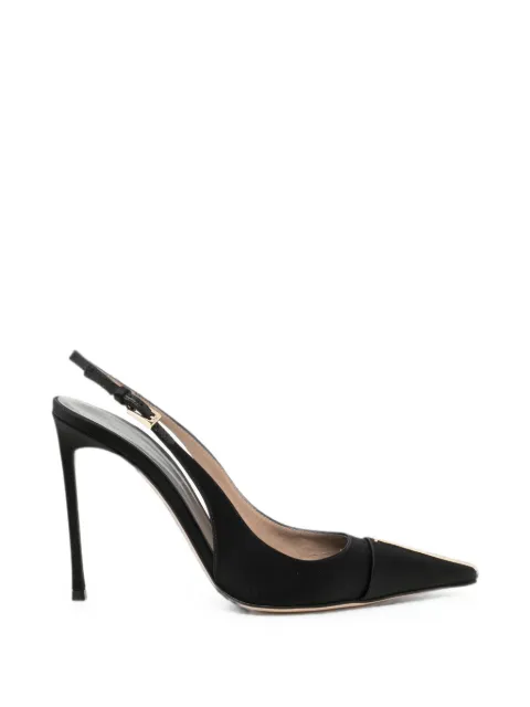 TOM FORD crystal-embellished slingback pumps