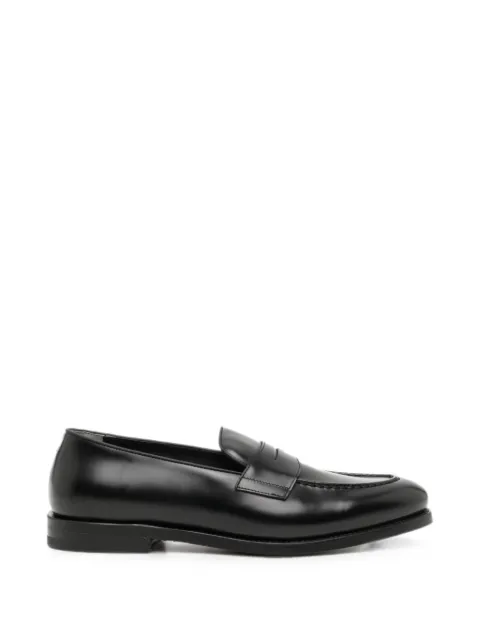 TOM FORD Penny leather loafers