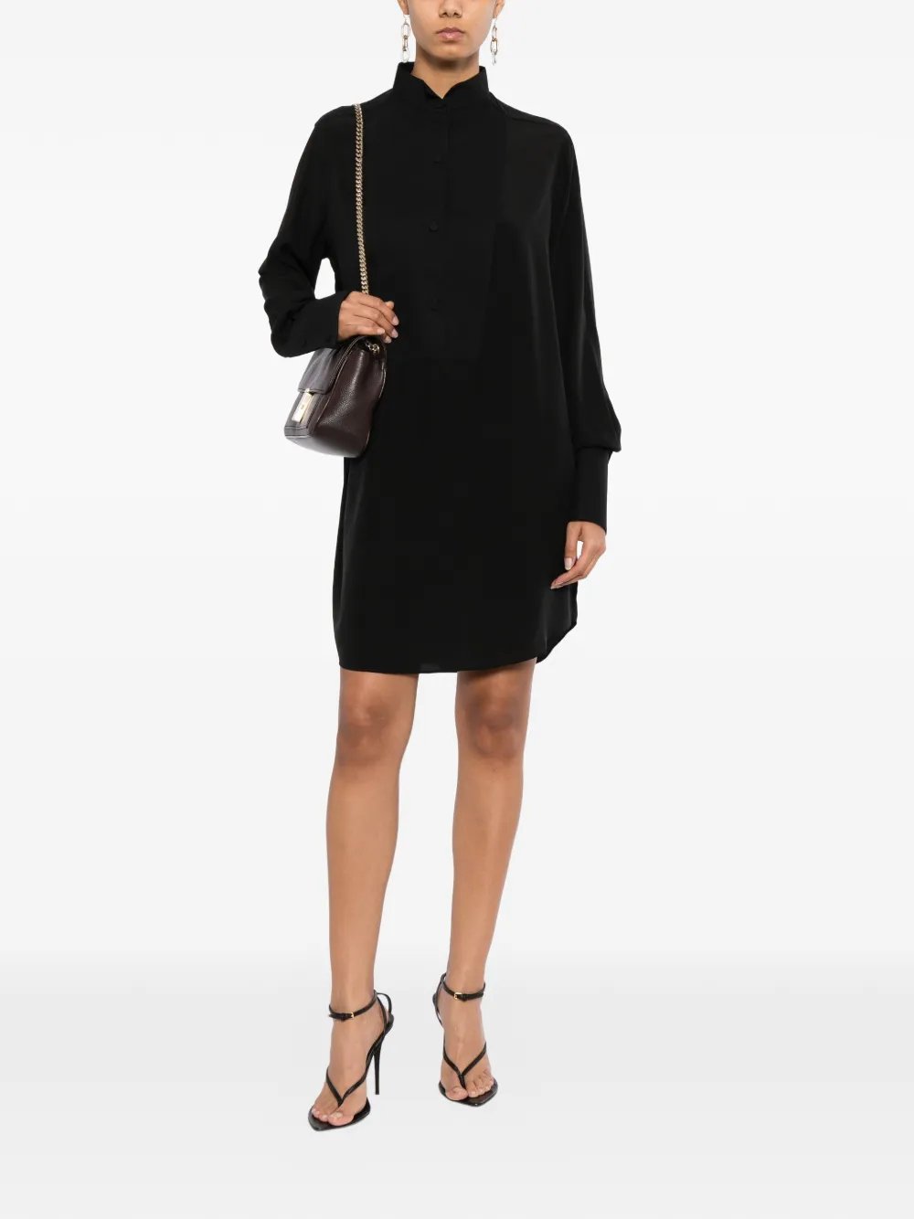 TOM FORD Blousejurk met knopen Zwart