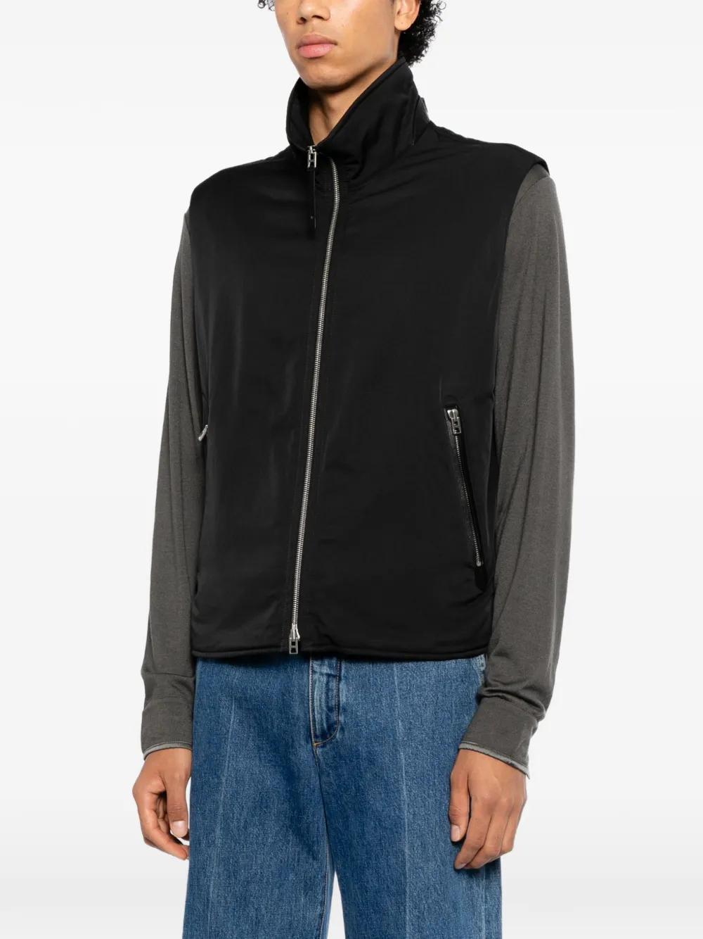 TOM FORD Bodywarmer met rits Blauw