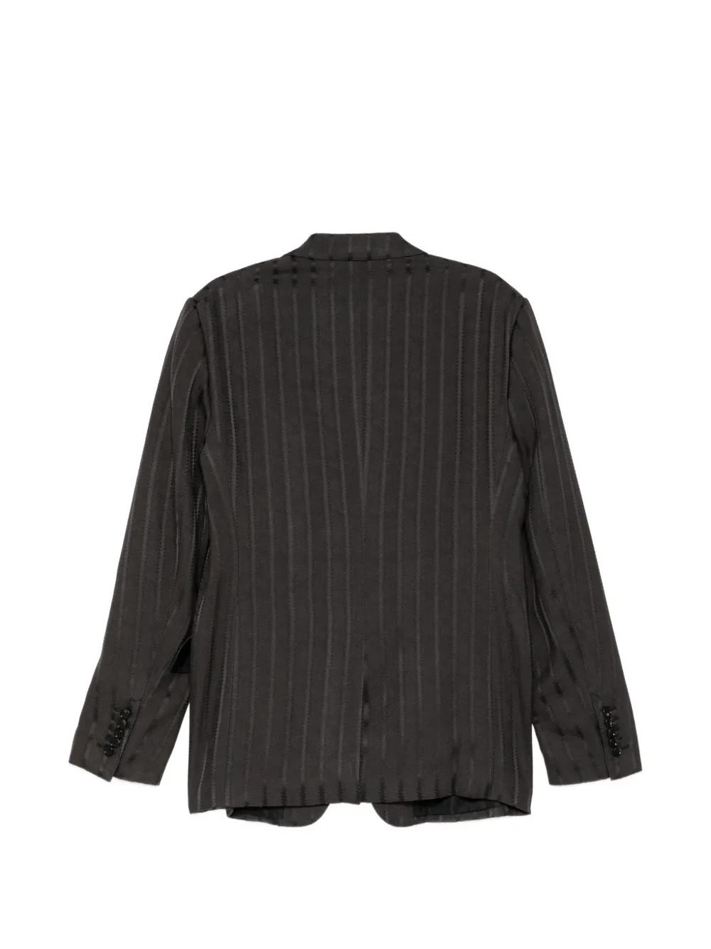 TOM FORD Blazer met enkele rij knopen Zwart