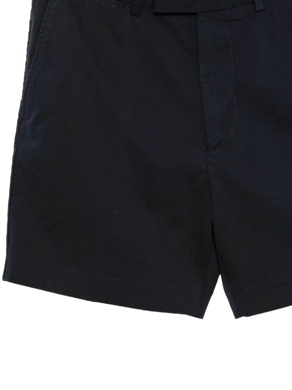 TOM FORD Getailleerde stretch twill shorts Blauw
