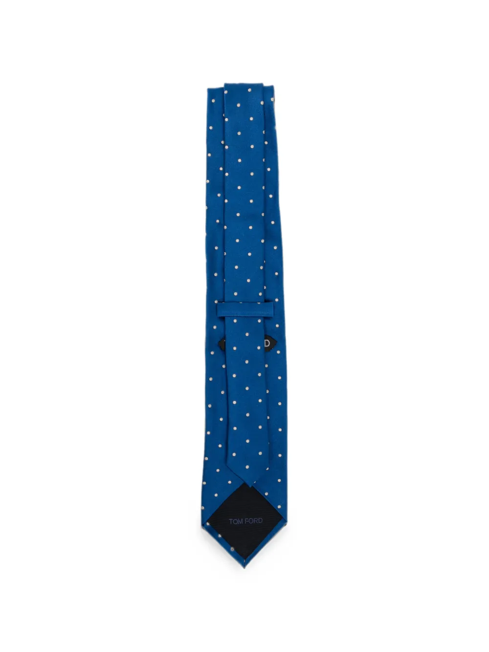 TOM FORD Stropdas met stippen Blauw