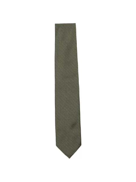 TOM FORD houndstooth-patterned tie