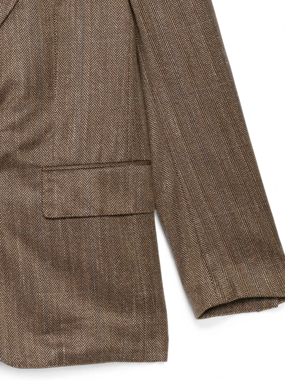 TOM FORD Damier Shelton blazer Bruin