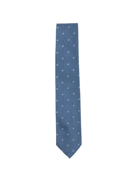 TOM FORD satin polka dot tie