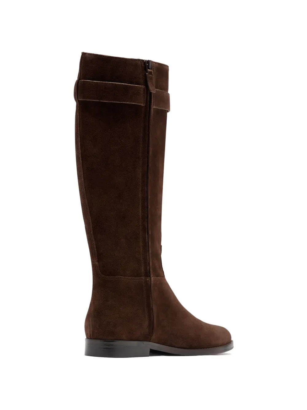 Tory Burch T-lock suede knee-high boots Bruin