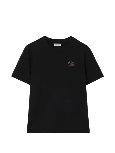 Burberry Knight Check embroidered T-shirt