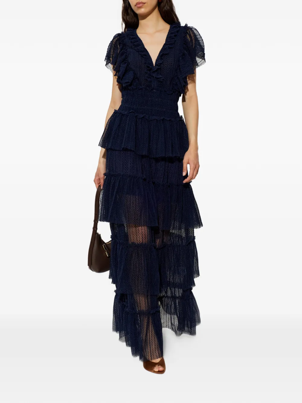  Munthe Vestido Largo Noriz - Azul 