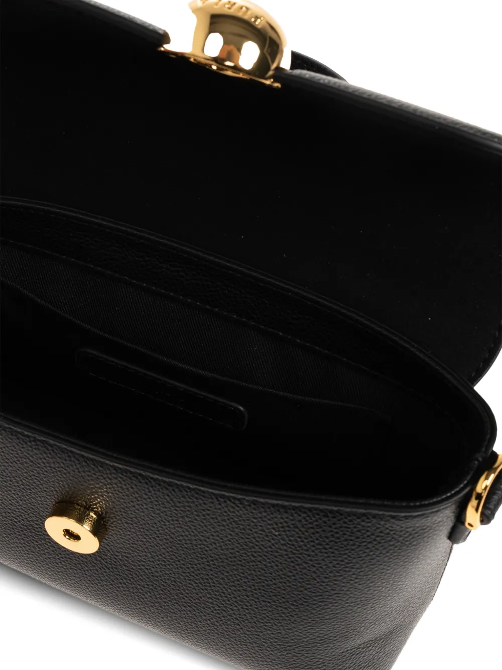 Furla Moonlight bewerkte leren shopper Zwart