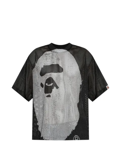 A BATHING APE® camiseta Water Print Ape Head