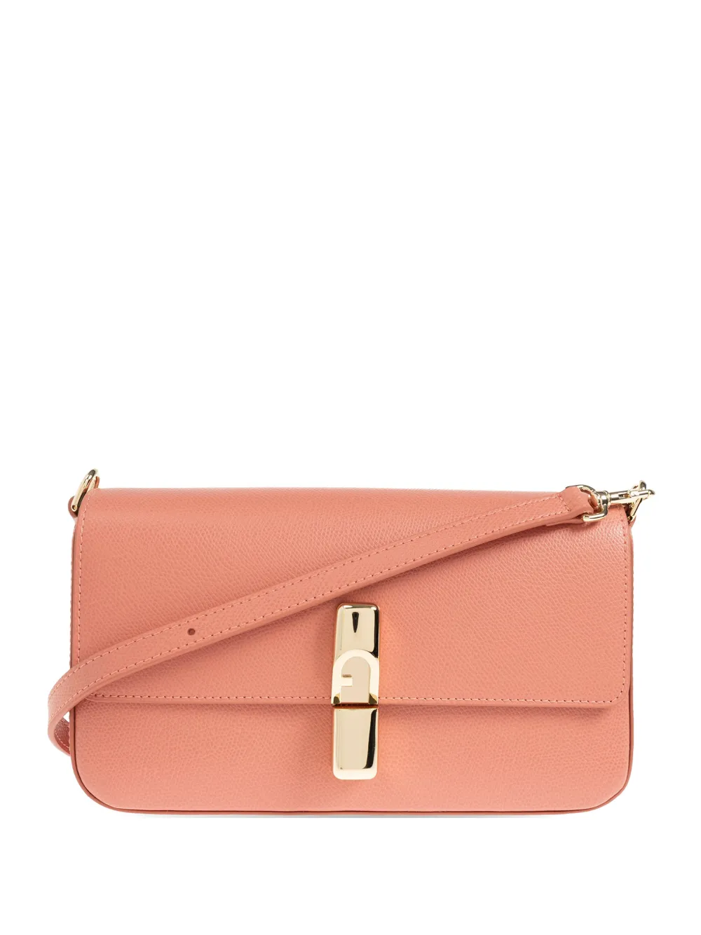 Furla Iridie leather shoulder bag - Rosa