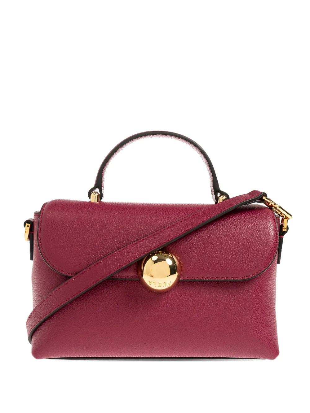 Furla leather tote bag - Pink
