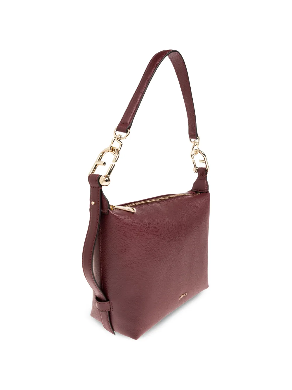 Furla Tonie leren schoudertas Rood
