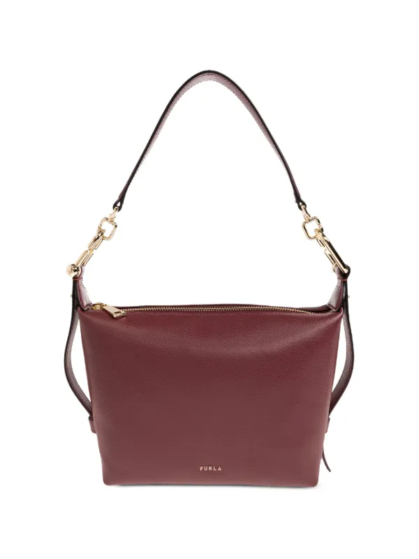 Furla Tonie レザーショルダーバッグ | レッド | FARFETCH JP